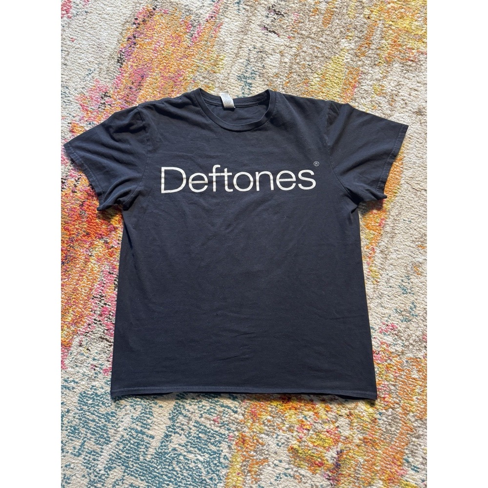 Deftones "Ohms" Album Cover Graphic T-Shirt - Black, Size Medium